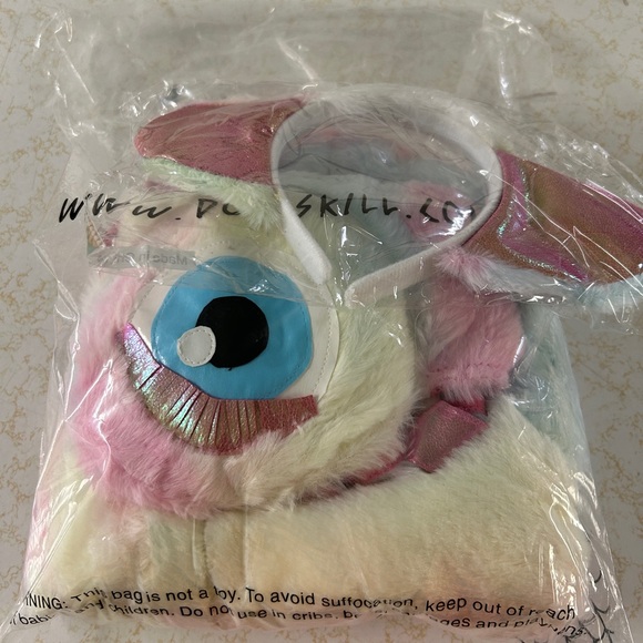 Pastel Furby Iconic Hoot Couture Fuzzy Set Spirit Animal Costume Festival Rave - Picture 2 of 4